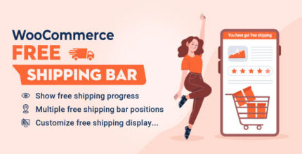Freetop - WooCommerce Free Shipping Bar - Increase Average Order Value
