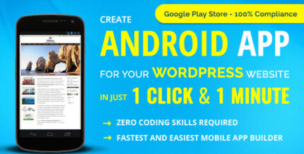 WordPress to Mobile App Builder in 1 Click | Convert Site to App Fast | No Code - WappPress