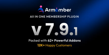 WordPress membership plugin dashboard for managing plans, members and restricted content