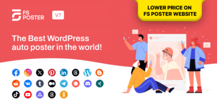 FS Poster WordPress plugin for auto-posting and scheduling social media posts