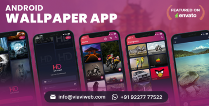 Android Wallpapers App (HD, Full HD, 4K, Ultra HD Wallpapers)