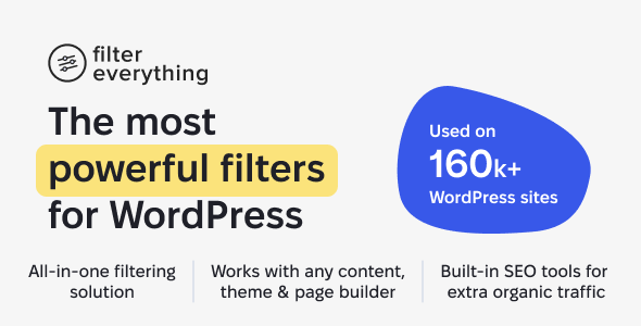 WooCommerce shop page with product filter sidebar for category, price and attributes