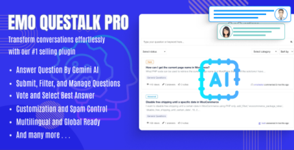 EMO Questalk Pro - Your Ultimate Question & answer Forum WordPress Plugin