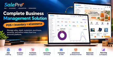 SalePro – All-in-One POS, Inventory, ERP & eCommerce