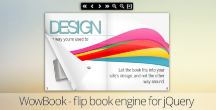 Open flipbook magazine with page curl, toolbar and thumbnails in a browser