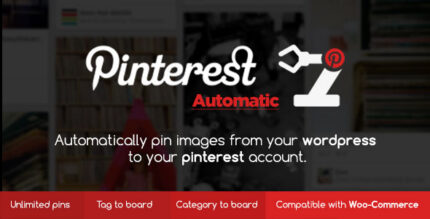 Pinterest Automatic Pin WordPress plugin settings screen for scheduling pins and choosing boards