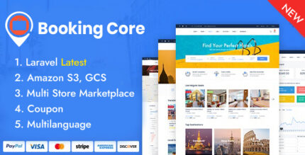 Booking Core - Laravel Booking System