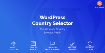 WordPress Country Selector