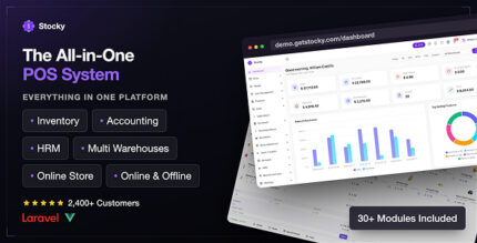 Stocky POS – ERP, Inventory Management, Point of Sale & Invoicing