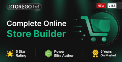 StoreGo SaaS - Online Store Builder