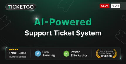 TicketGo - Support Ticket System