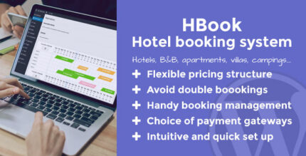 WordPress hotel booking plugin with availability calendar, booking form and room rates