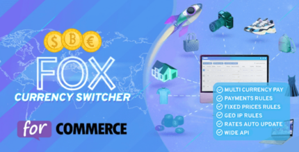 WooCommerce store with a currency switcher widget for choosing between multiple currencies